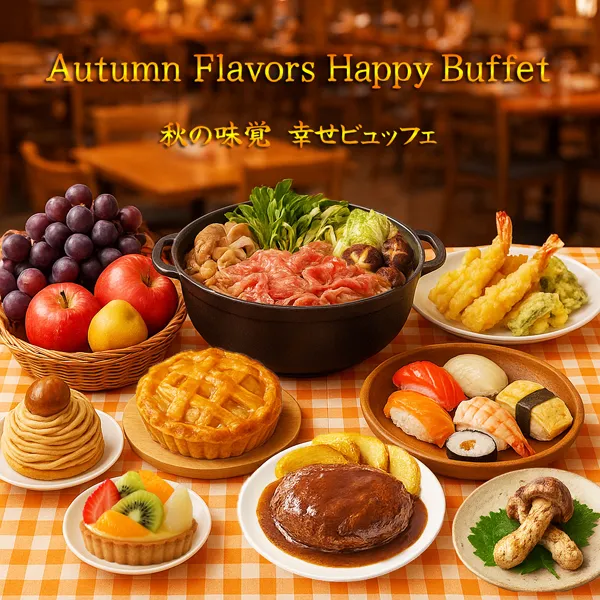 秋のビュッフェ